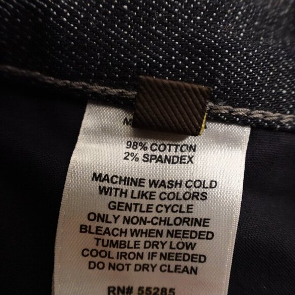 Express Jeans EVA Fit & Flare - Women's Size 10R - Dark Indigo Blue Denim - Picture 12 of 12